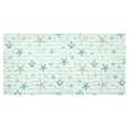 thumbnail image 3 of MYPOP Sea Ocean Starfish Anchor Cotton Linen Tablecloth Sets 60x120 Inches - Polka Dot Green Desk Sofa Table Cloth Cover for Wedding Party Decor, 3 of 6