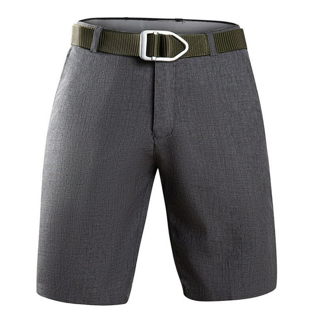 ohmzyzo Mens Shorts de Golf et de Randonnée Légers Décontractés Robe Travail Extensibles Voyage Hybrides Résistants à l'Eau avec Poches