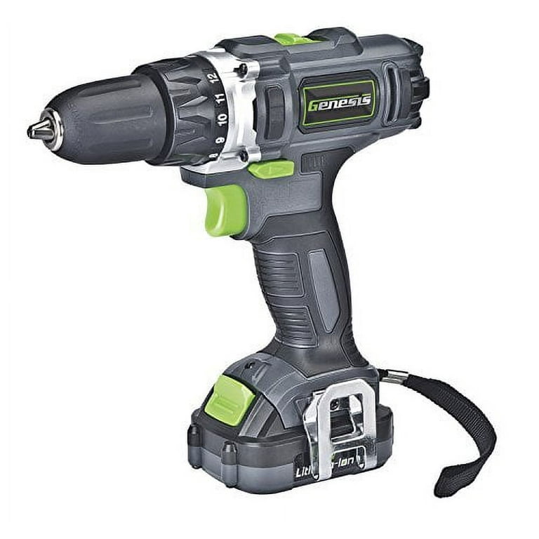 12-Volt Lithium-ion Cordless Variable Speed Drill/Driver with 3/8 in. Chuck, LED Light, Charger and Bit 12-Volt Lithium-ion Cordless Variable Speed Drill/Driver with 3/8 in. Chuck, LED Light, Charger and Bit