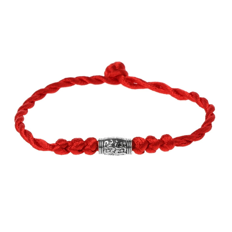 HeroNeo Hand-Woven Chinese Feng Shui Lucky Rope Braid Lucky Red