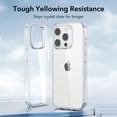 thumbnail image 3 of ESR Silicone Clear Case Compatible with iPhone 15 Pro Case 6.1 inch 2023, Essential Zero Series Shockproof Protective Case Cover, 3 of 9