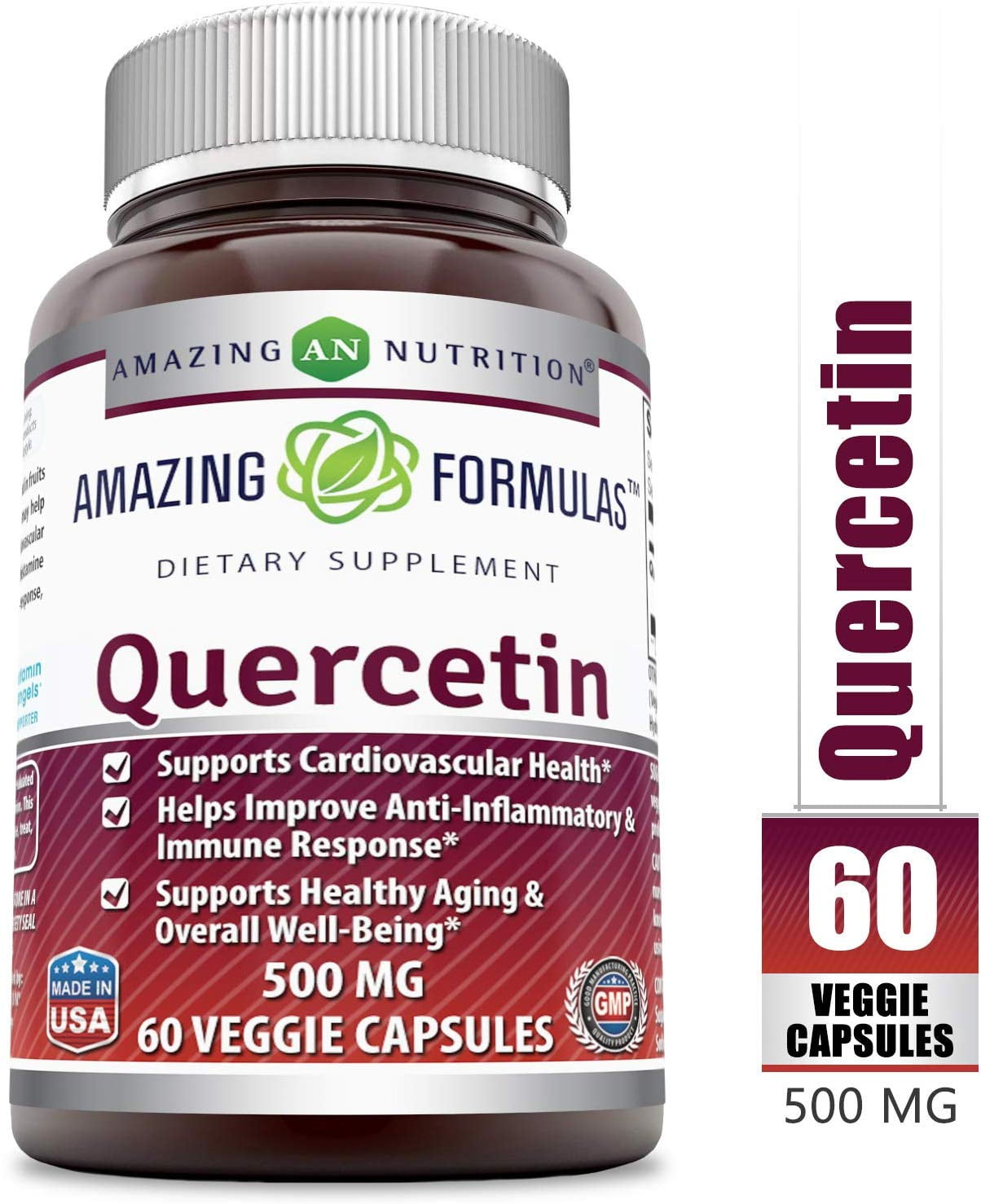 Amazing Formulas Quercetin 500 Mg, 60 Cap