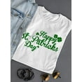 thumbnail image 3 of Happy St Patricks Day T-Shirt Women -SPIdeals Designs, Female XX-Large, 3 of 4
