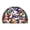 A-20*31IN, variant on Half Round Door Flower Bunny Flower Egg Mat Half Moon Rug Washable Durable Semi Circle Carpet Floor mats for Indoor Outdoor Bathroom Kitchen Patio Hearth Rug Laundry Room Home Decoration