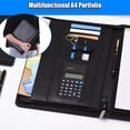 thumbnail image 2 of FlyFlise Portfolio Professionnel Multifonctionnel pour Affaires Organiseur de Documents, 2 of 8