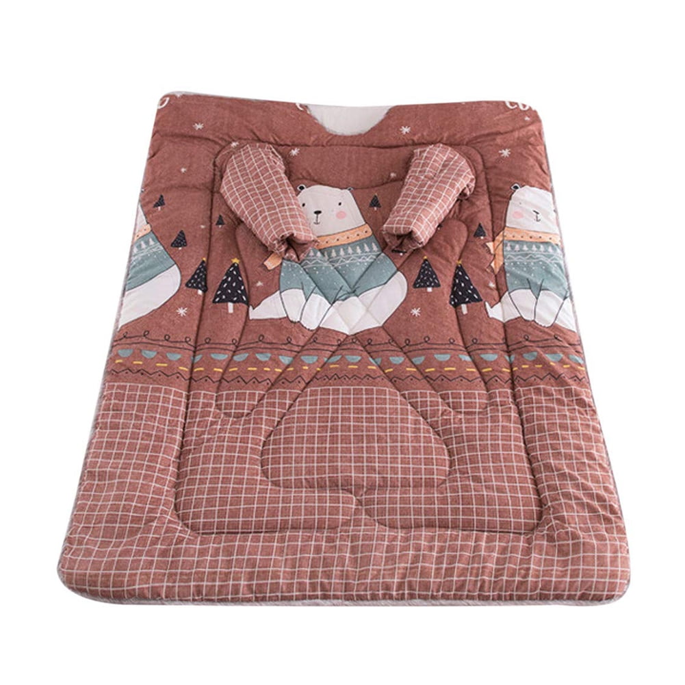 Wearable Blanket Washable Cotton Quilt Thick Warm Blanket for Home and Office in Winter Walmart