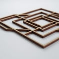 thumbnail image 5 of Ekena Millwork 7 3/8"W x 7 3/8"H x 1/4"T Extra Small Norwood Decorative Fretwork Wood Wall Panels, Hickory, 5 of 18