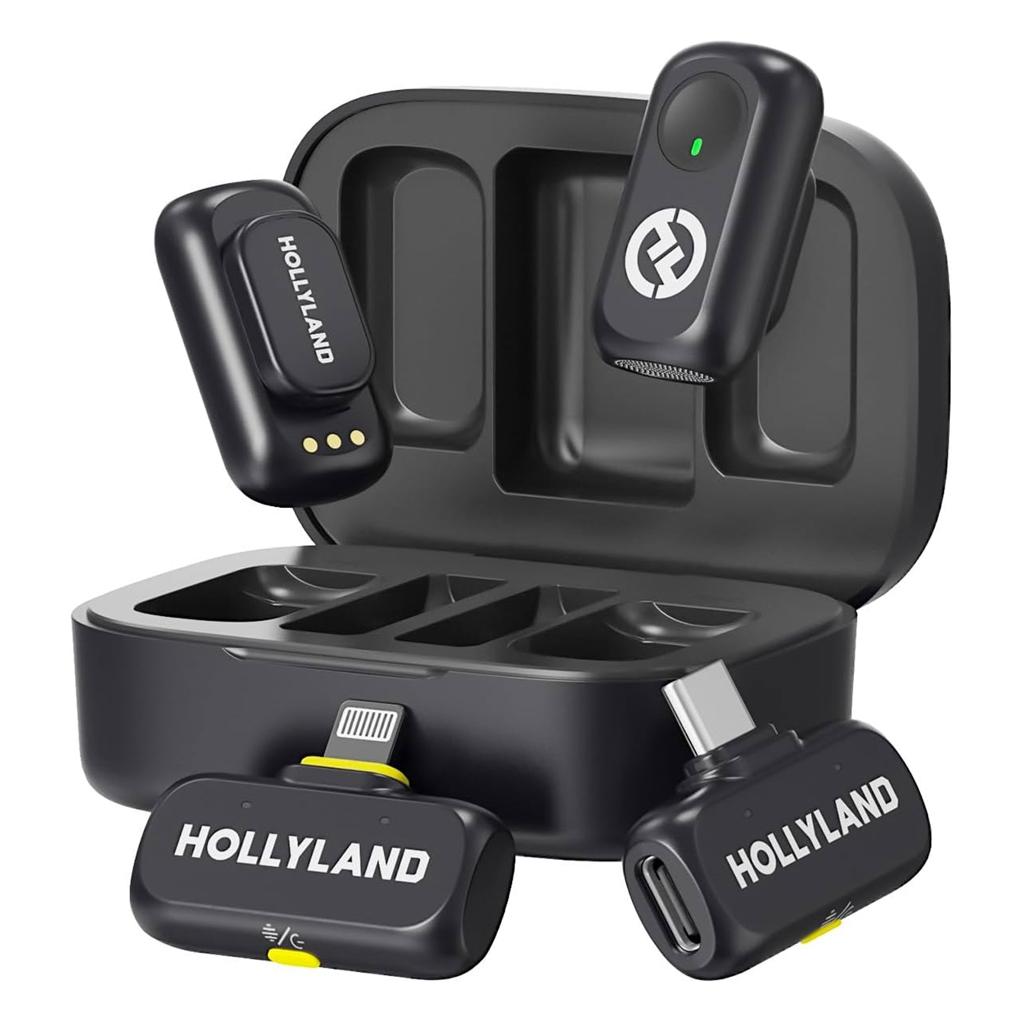 Hollyland Lark M2 Wireless Lavalier Microphone for iPhone 15