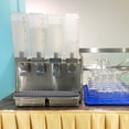 thumbnail image 3 of Raindrops 2Pcs Reusable Fridge Drip Mat Artificial Fiber Cushion Pad Anti splash Tray, 3 of 6