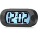 thumbnail image 1 of Funda protectora de silicona WEIHJMXG reloj despertador digital pantalla grande LCD negro, 1 of 5