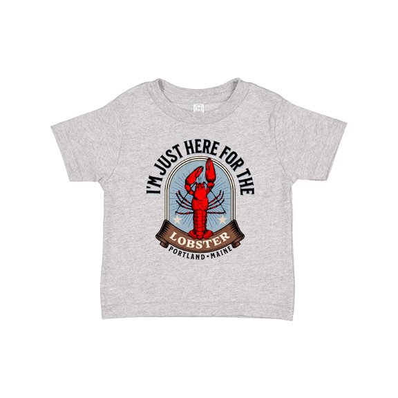 Inktastic Portland Maine Funny Lobster Lover Boys or Girls Toddler T-Shirt