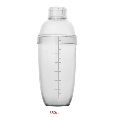 

Plastic Cocktail Shaker Drink Mixer Scaled Wine Shaker Milk Tea Juice Bottle Home Bar Supplies