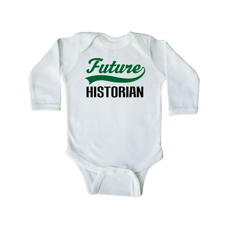 

Inktastic Future Historian Gift Gift Baby Boy or Baby Girl Long Sleeve Bodysuit