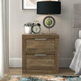 thumbnail image 7 of GALANO Harlowin 2 Drawer Nightstand - Knotty Oak, 7 of 7