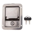 thumbnail image 2 of 2pcs Pestillo de de de La Cerradura Pestillo Pomo de La Manija Cerradura para Autocaravana RV Sharpla Pestillo de la cerradura de la puerta de entrada con paleta, 2 of 8