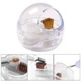 thumbnail image 4 of Mini portátil Nail Limpieza de polvo para uso Transparente Zulema Cepillo de limpieza, 4 of 8