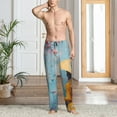 thumbnail image 2 of Sikiie Woman Under Blossoming Tree Pajama Pants Men, PJ Bottoms, Sleep & Lounge Pants-X-Large, 2 of 6