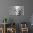 thumbnail image 4 of Luxe Metal Art 'Water Moose' by Kamdon Kreations, Metal Wall Art, 36"x24", 4 of 9