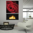 thumbnail image 6 of Epic Art 'The Red Rose I' by Lori Deiter, Acrylic Glass Wall Art, 36"x36", 6 of 8