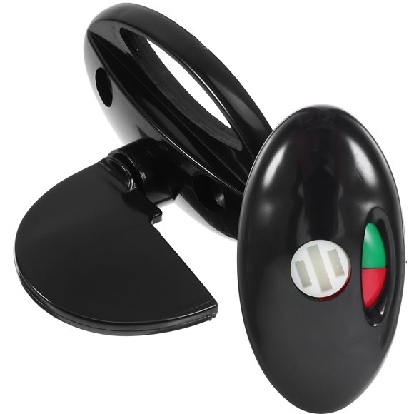 TEHAUX Indicador De Puerta Ocupado Para Resistente Y Fácil De Instalar Negro