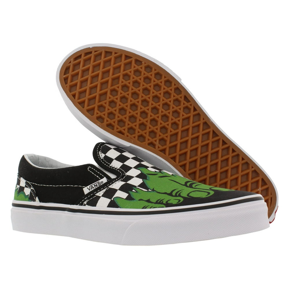 Vans - Vans Classic Slip On Slip-On Boys Shoes Size 2.5, Color: Black ...