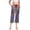 Star Red, variant on Women's Cropped Pajama Pants Wide-leg Summer Sleep Pants with Pockets Loose Fit Comfy Pj Pants ,Snake Neon Print S