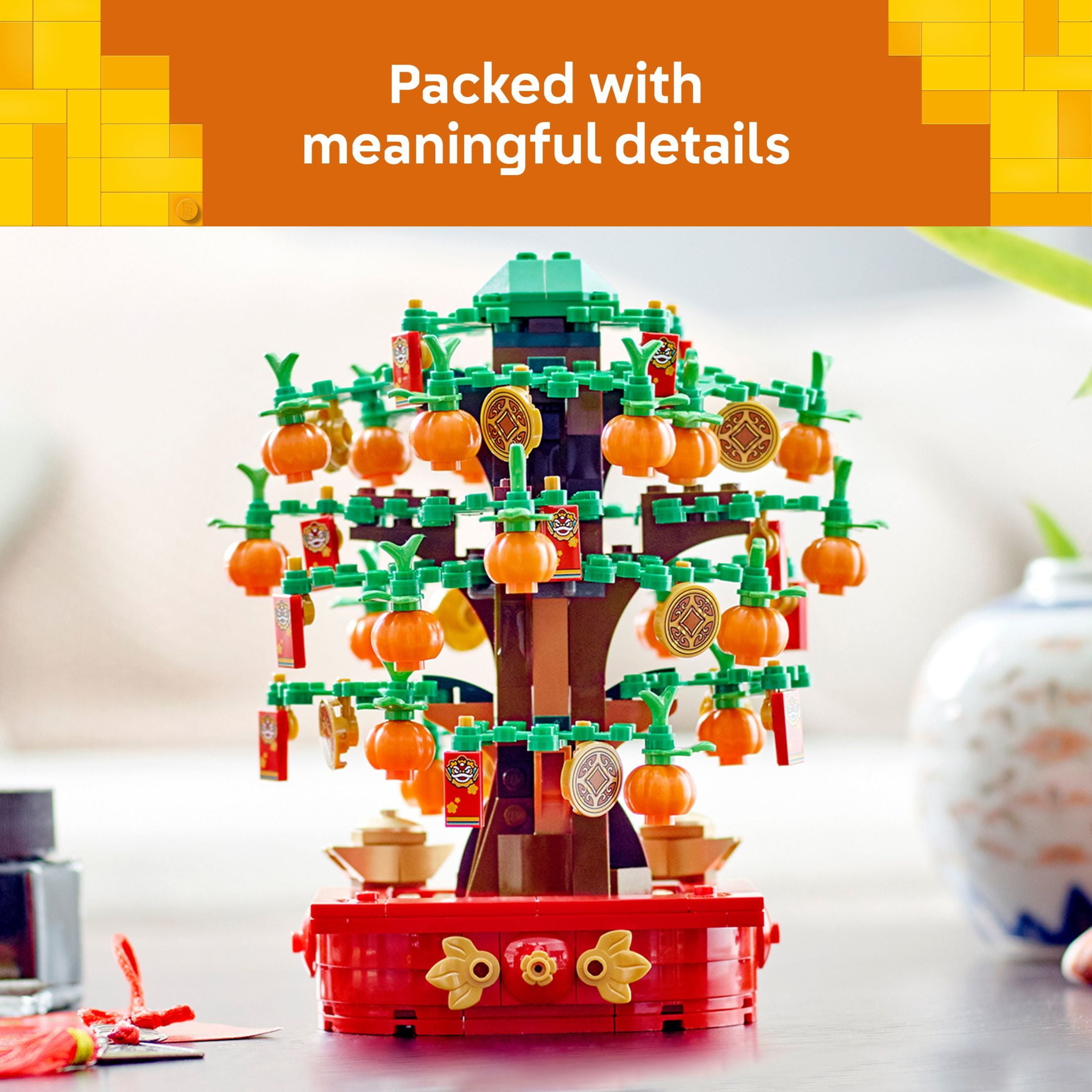 LEGO Money Tree Building Set, 40648, Lunar New Year Decor, Ages 9+ LEGO Money Tree Building Set, 40648, Lunar New Year Decor, Ages 9+