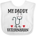 thumbnail image 3 of Inktastic Veterinarian Daddy Vet Boys or Girls Baby Bib, 3 of 4