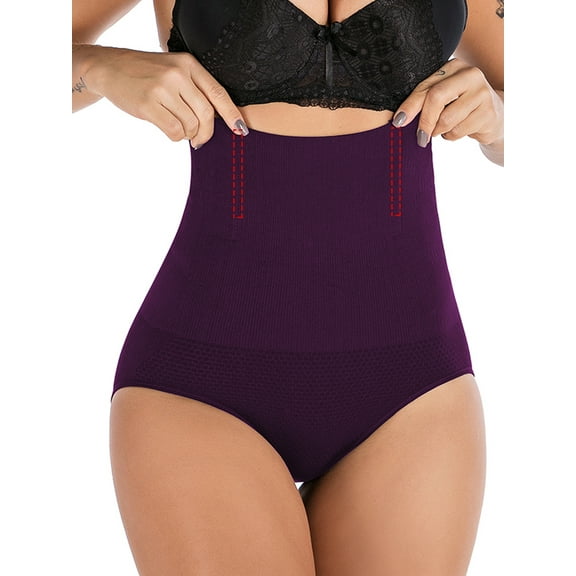 Women Waist Trainer Tummy Control Panties Body Shaper High Waisted Shapewear Briefs Butt Lifter Slimming Seamless