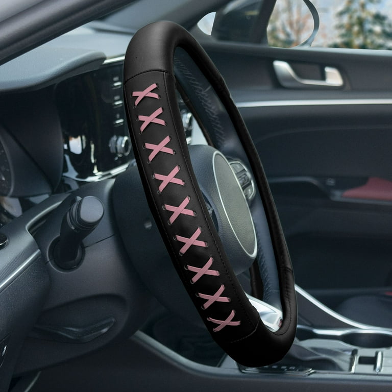 Pink steering wheel cover walmart deals