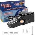 thumbnail image 4 of CHOK Mini Portable Sewing Machine  Hand Cordless Sewing Tool Handheld Sewing Machine  Essentials for Home Quick Repairing and Stitch Handicrafts (Black), 4 of 7