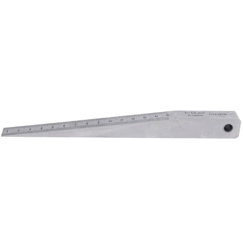 Useful Welding Wedge Feeler Gauge 1-15mm 0.5-10mm 0.4-6mm Taper Gauge Gage Tool