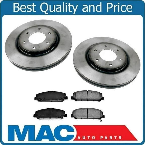 Front Rotors Brake Pads for Infiniti QX56 08-10 Nissan Armada 08-11 Titan 08-10