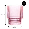 thumbnail image 4 of Verre à Whisky Striped 340 ml / 11.5 oz (Lot de 4), 4 of 4