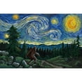thumbnail image 2 of Bigfoot, Starry Night, 2 of 2