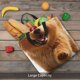 thumbnail image 5 of Easygdp Happy Fluffy Running Dog Bolsa Tote para Mujer, Bolso de Hombro para Trabajo, Playa, Viajes, Compras y Supermercado, 5 of 7