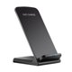 thumbnail image 1 of Cargador inalámbrico de 10W con soporte vertical, doble bobina y carga rápida, compatible con todos los teléfonos con tecnología inalámbrica, disponible en color negro o blanco., 1 of 7