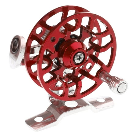 FEAMOS Fly Reel, 53Mm/50G All Metal Fishing Reel With Upgraded Base, Fishing Tackle For Trout