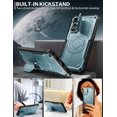 thumbnail image 2 of ExoGuard for Samsung Galaxy A15 Case, Phone Case with Screen Protector and Kickstand (Blue), 2 of 6
