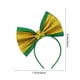 thumbnail image 3 of Decoraciones para fiestas del Día de San Patricio, diademas coloridas, sombreros para festivales irlandeses, sombreros de copa dorados y verdes, diademas de trébol, diadema de plástico., 3 of 6