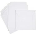 thumbnail image 2 of RyhamPaper 100 Pack Rigid Photo Mailers 6.5 x 4.5 inches, Stay Flats White Cardboard Self Seal Envelopes, 2 of 3