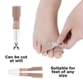 thumbnail image 3 of Pack of 10 Hammer Toe Bandages, Hammer Toe Correction Bandage for Crooked Toes, Overlapping Toes, 3 of 5