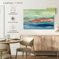 thumbnail image 5 of Elephant Stock California Surf Wall Art - Horizontal Canvas Wall Art - Living Room Wall Decor - Abstract Canvas - Turquoise And Blue Decor By Silvia Vassileva - 39" x 26", 5 of 8