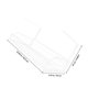 thumbnail image 2 of unbranded Organizadora Metálica Para Cables Bajo Escritorio Diseñada Para Uso En El Hogar, 2 of 8