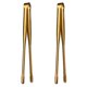 thumbnail image 1 of SZTXJ 2pcs Stainless Steel BBQ Tongs Bread Tongs Steak Tongs Food Tongs 30CM, 1 of 5