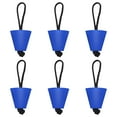 thumbnail image 1 of 6PCS/8PCS Universal Kayak Scupper Plug Kit Silicone Scupper Plugs Drain Holes Stopper Bung with Lanyard, 1 of 8