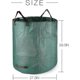 thumbnail image 4 of Bolsa de jardín 3 x 272L Bolsas de jardín Bolsa de residuos de jardín impermeable Bolsas de residuos de jardín independientes y plegables para jardín Bolsa de jardinería reutilizable Bolsa de jardín, 4 of 5