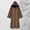 Coffee, variant on JOANKDMI Men Magic Wizard Robe Scary Grim Reaper Hooded Cloak with Wide Sleeves for Haunting Role Play Monk Roleplay and Mysterious Halloween Party Suit