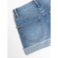 thumbnail image 5 of Wonder Nation Girls Fashion Denim Shorts, Size 5-18, 5 of 5