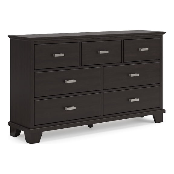 Ashley Furniture Covetown Dark Brown Dresser